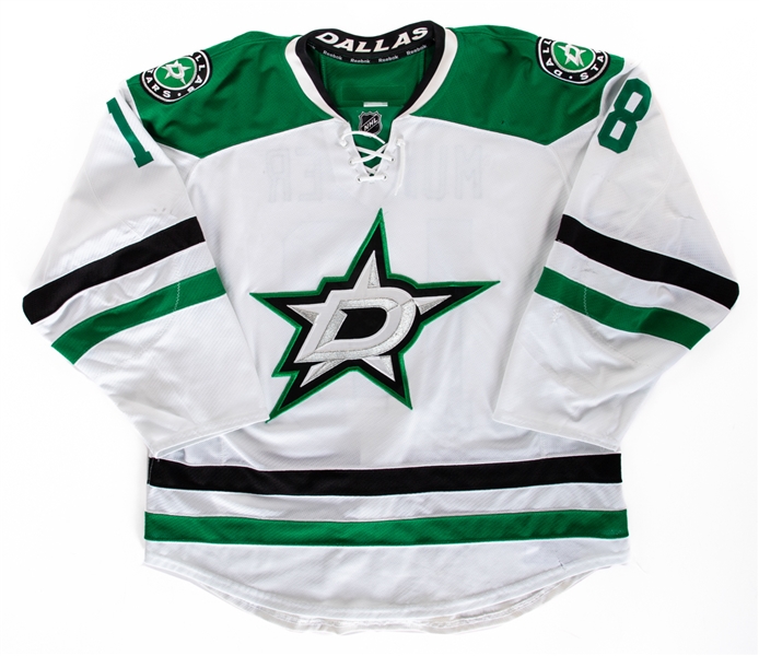 Chris Muellers 2013-14 Dallas Stars Game-Worn Stanley Cup Playoffs Jersey with LOA