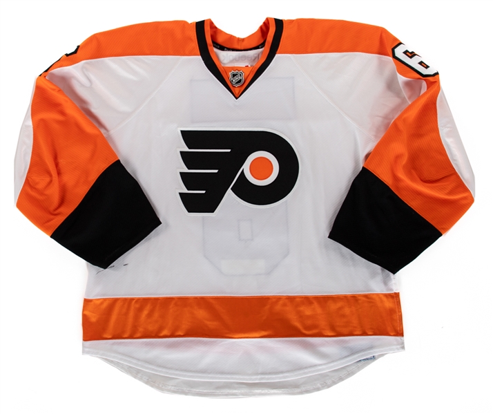 Andreas Liljas 2011-12 Philadelphia Flyers Game-Worn Jersey with LOA