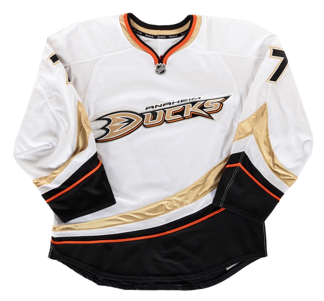 Andrew Coglianos 2012-13 Anaheim Ducks Game-Worn Jersey with Team LOA