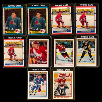 Large 1990s/2000s Rookies, HOFers and Stars Hockey Card Collection (3 Boxes) Including Rookie Cards of Sakic, Jagr, Roenick, Fedorov, Potvin, Nedved, Sundin, Lindros and Others