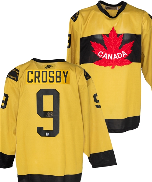 Sidney Crosby Signed Team Canada "Winnipeg Falcons" Jersey 