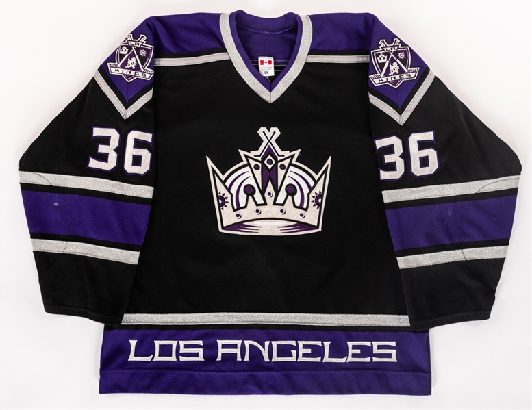 Dmitri Yushkevichs 2002-03 Los Angeles Kings Game-Worn Jersey with LOA 