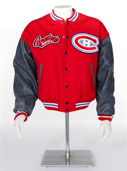 Paul DiPietros Early-1990s Roots Custom "Maurice Richard - Legends of Hockey" Jacket Gifted by The Rocket to DiPietro - From His Personal Collection!