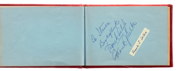 Vintage 1960s Autograph Booklet Signed by 60+ including Orr, Beliveau, Howe, Harvey, and The Rocket 