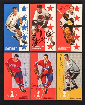 1994-95 Parkhurst "1964-65 Tall Boys" Signed Hockey Card Collection (290+) - Includes Numerous HOFers!