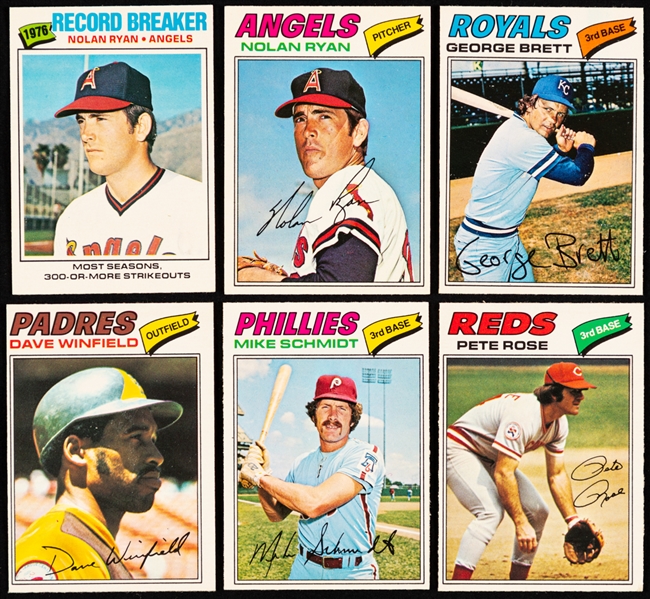 1977 O-Pee-Chee Baseball Complete 264-Card Set