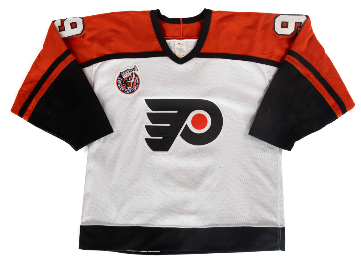 Lot Detail - Pelle Eklund's 1992-93 Philadelphia Flyers Game-Worn ...