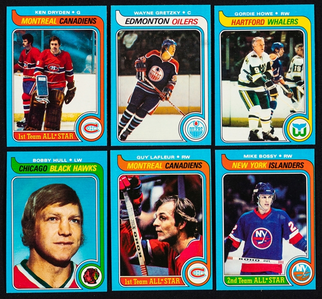 1979-80 Topps Hockey Cards Opened 500-Count Vending Boxes (2) Including Card #18 HOFer Wayne Gretzky Rookie