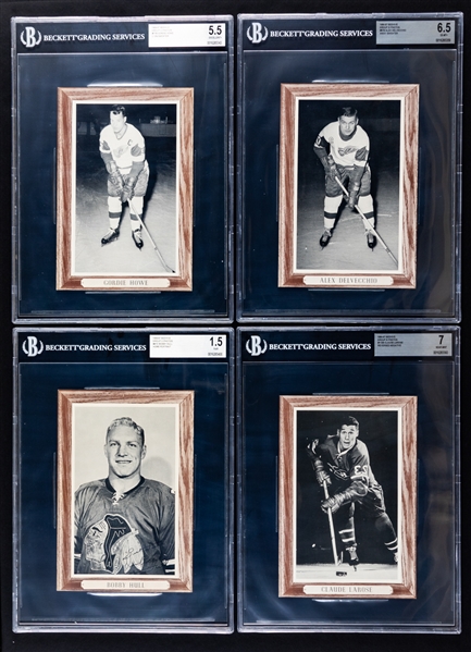 Bee Hive Group 3 (1964-67) Master Set of 214 Hockey Photos Including All Short Prints! - Includes 15 Beckett-Graded Examples!