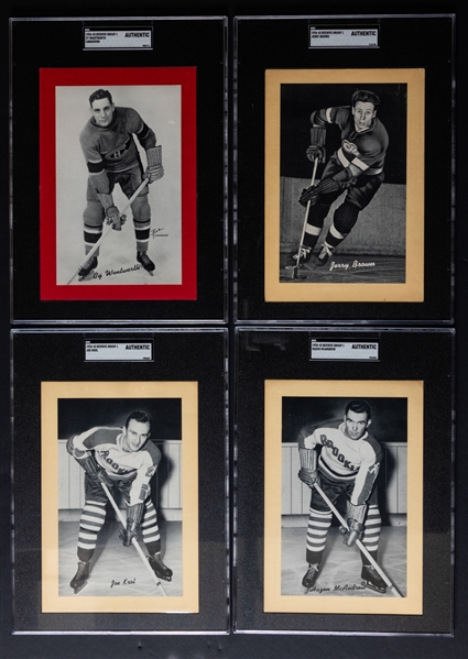 Extraordinary Bee Hive Group 1 (1934-43) Near Complete Master Set of 303 Hockey Photos Including Most Short Prints! - Includes 15 SGC-Graded Examples!