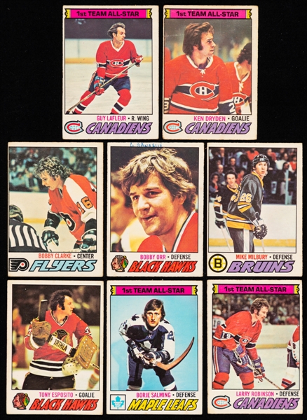 1977-78 O-Pee-Chee Hockey Complete 396-Card Set