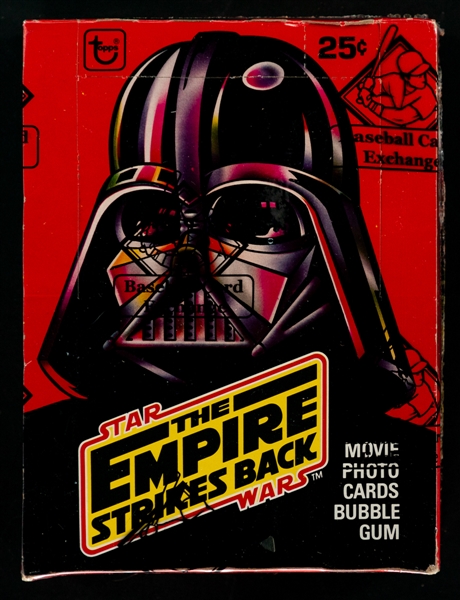1980 Topps Star Wars Empire Strikes Back Series 1 Wax Box (36 Unopened Packs) - BBCE Certified