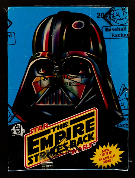 1980 O-Pee-Chee Star Wars Empire Strikes Back Series 2 Wax Box (36 Unopened Packs) - BBCE Certified Tape Intact