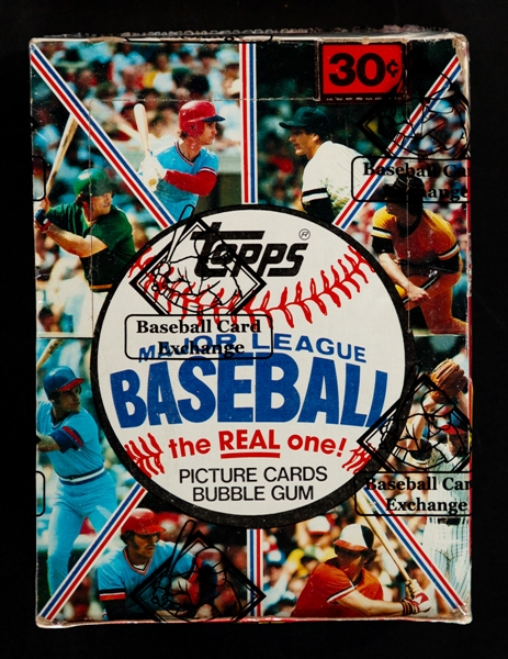 1981 Topps Baseball Wax Box (36 Unopened Packs) - BBCE Certified - Harold Baines, Tim Raines and Kirk Gibson Rookie Card Year 