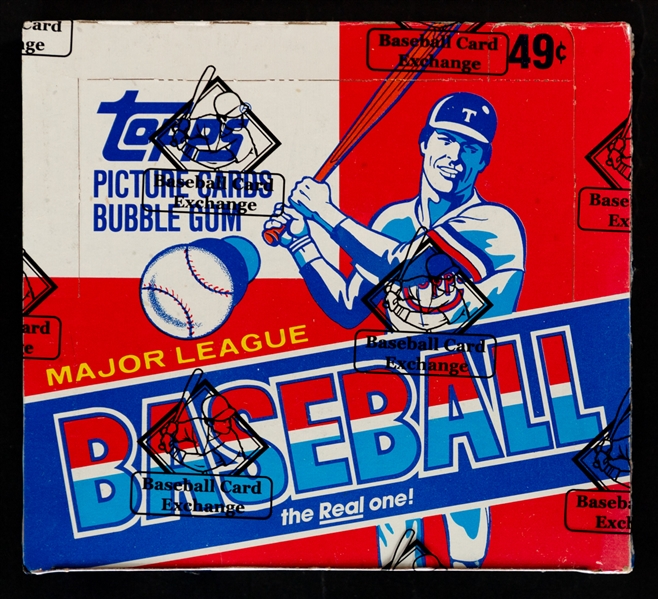 1982 Topps Baseball Cello Box (24 Unopened Packs) - BBCE Certified - Cal Ripken Jr. Rookie Card Year!