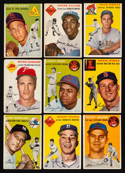 1954 Topps Baseball Card Starter Set (200/250)