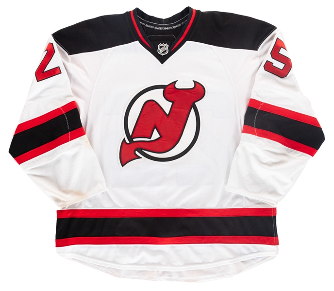 Andrew Peters 2009-10 New Jersey Devils Game-Worn Jersey with Team LOA