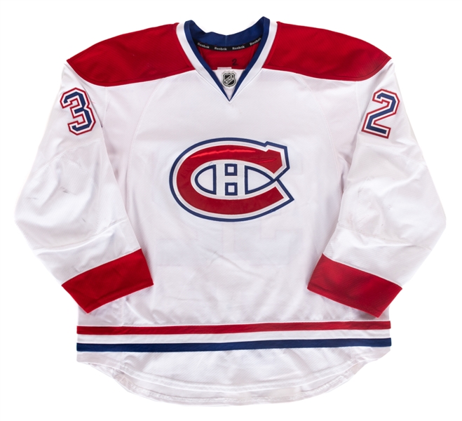 Travis Moens 2012-13 Montreal Canadiens Game-Worn Jersey with Team LOA
