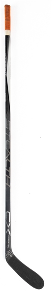 Hampus Lindholms Mid-to-Late-2010s Anaheim Ducks Signed Easton Stealth Game-Used Stick 