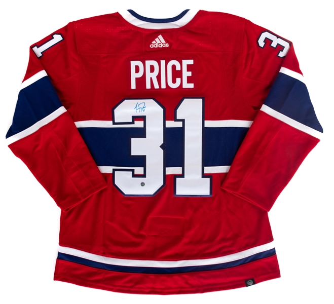 Carey Price Signed Montreal Canadiens Jersey with Frameworth COA