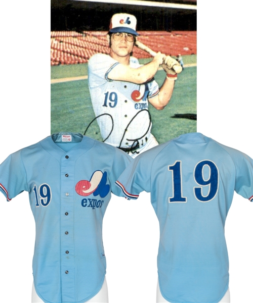 Tim Folis 1974 Montreal Expos Game-Worn Jersey 