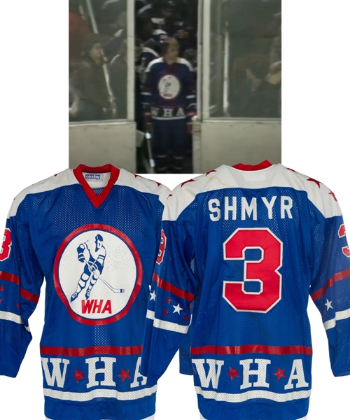 Paul Schmyrs 1976-77 WHA All-Star Game "West All-Stars" Game-Worn Jersey