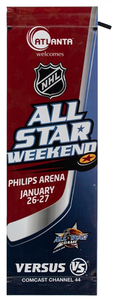 Collection of Hockey Banners (6) Including 1996 World Cup of Hockey, 2008 NHL All-Star Weekend and 2008 Winter Classic Examples