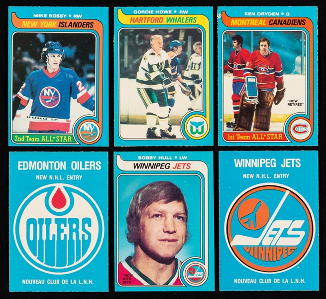 1979-80 (356/396) and 1980-81 (381/396) O-Pee-Chee Hockey Near Complete Card Sets (2) Plus 1981-82 O-Pee-Chee Hockey Complete 396-Card Set