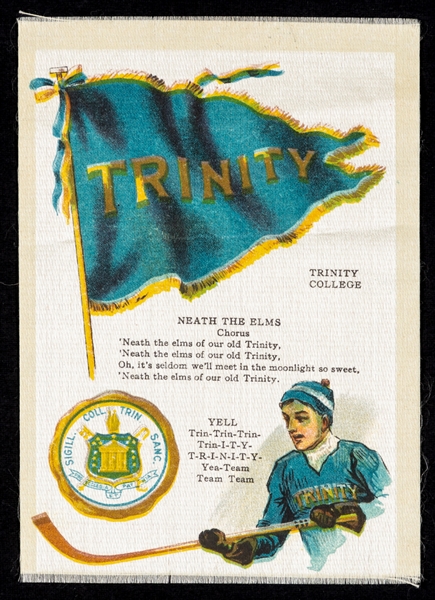 1912-13 S-23 Richmond Cigarettes Trinity College Hockey Silk