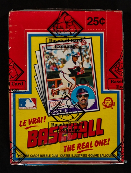 1983 O-Pee-Chee Baseball Wax Box (36 Unopened Packs) - BBCE Certified - Tony Gwynn and Ryne Sandberg Rookie Card Year!