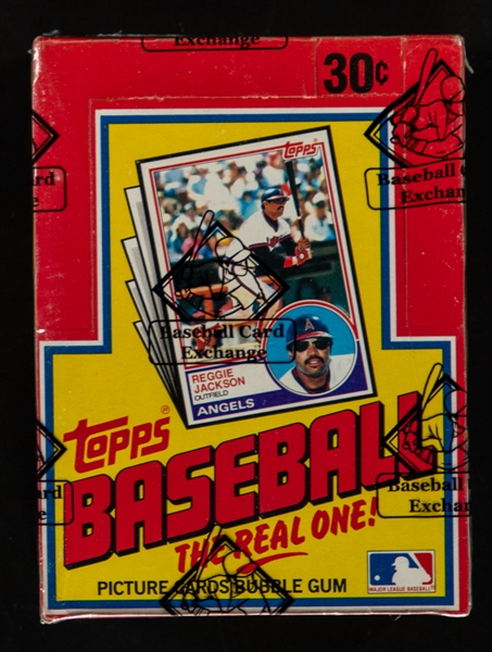 1983 Topps Baseball Wax Box (36 Unopened Packs) - BBCE Certified (From Sealed Case) - Ryne Sandberg, Tony Gwynn and Wade Boggs Rookie Card Year!