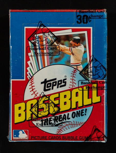 1982 Topps Baseball Wax Box (36 Unopened Packs) - BBCE Certified (From Sealed Case) - Cal Ripken Jr Rookie Card Year!