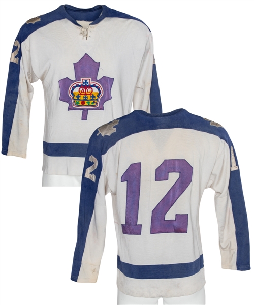 Kevin Devines 1971-72 OHA Toronto Marlboros Game-Worn Jersey 