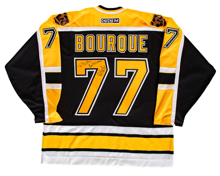 Ray Bourque and Rick Middleton Signed Boston Bruins Jerseys with JSA Auction LOA