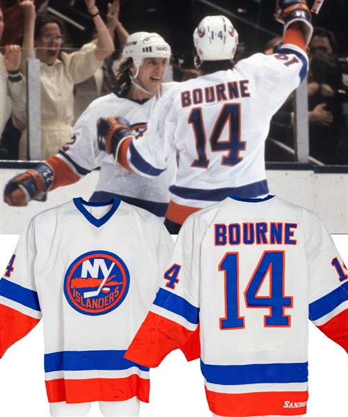 Bob Bournes Circa 1982-83 New York Islanders Game-Worn Jersey - Stanley Cup Championship Era!