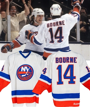 Bob Bournes Circa 1982-83 New York Islanders Game-Worn Jersey - Stanley Cup Championship Era!