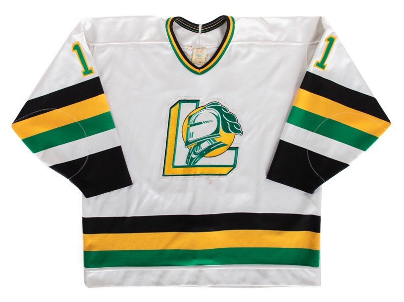 Aaron Nagys Circa 1990-91 OHL London Knights Game-Worn Jersey 