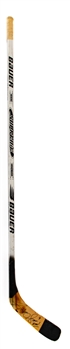 Adam Graves Circa-2000 New York Rangers Signed Bauer Supreme 3030 Game-Used Stick