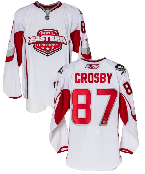 Sidney Crosby Signed 2007 Eastern Conference All-Star Game Limited-Edition Jersey #64/87 - Frameworth Authenticated 