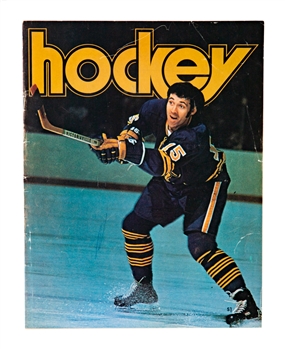 February 20th 1974 Maple Leafs vs Sabres Program - Tim Hortons Last NHL Game Before Deadly Car Crash