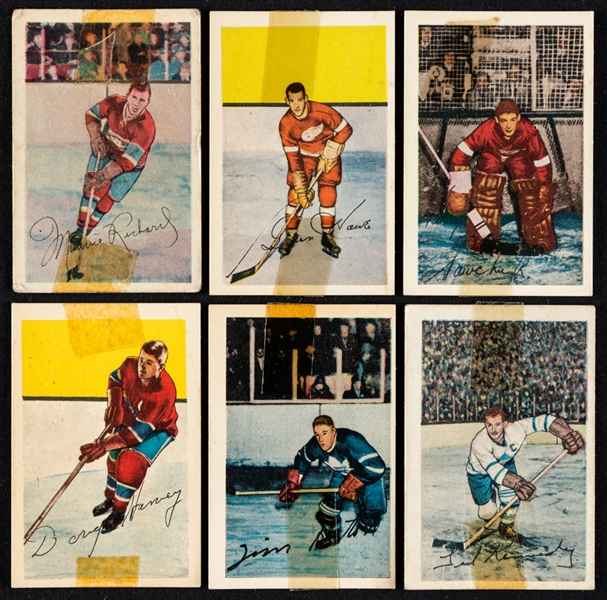 1952-53 Parkhurst Hockey Complete 105-Card Set