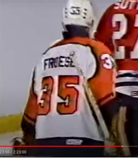 Lot Detail - Bob Froese's 1983-84 Philadelphia Flyers Game-Worn Jersey ...