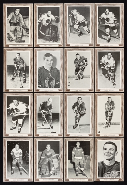 Bee Hive Group 3 (1964-67) Hockey Photos (53) Plus 1967-68 Post Cereal Hockey Stars Flip Books 