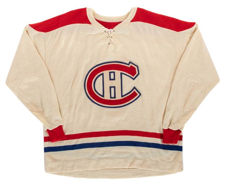 Montreal Canadiens Vintage-Style Film-Worn #1 Wool Jersey from "Keep Your Head Up, Kid: The Don Cherry Story"