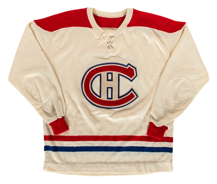 Montreal Canadiens Vintage-Style Film-Worn #10 Wool Jersey from "Keep Your Head Up, Kid: The Don Cherry Story"