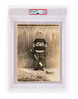 1920s George Hainsworth Montreal Canadiens Batten Ltd Type I Photograph PSA Graded "Authentic" with LOA