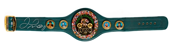 Floyd Mayweather Jr. Signed Full-Size WBC World Champion Belt (Beckett Certified)