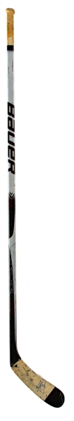 Jordan Staal’s 2009-10 Pittsburgh Penguins Signed Bauer Vapor x60 Game-Used Stick