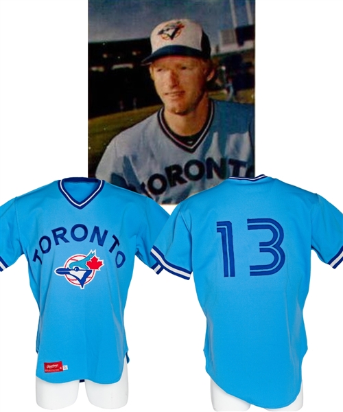 Roy Howells 1978 Toronto Blue Jays Signed Prototype Game Jersey 