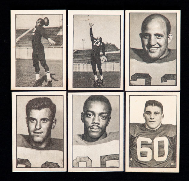 1952 Parkhurst CFL Football Cards Near Complete Set (77/100)